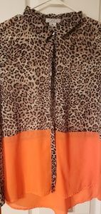 Cheetah Blouse